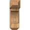 Ekena Millwork Imperial Craftsman Rough Sawn Bracket w/ Offset Brace, Western Red Cedar, 8"W x 20"D x 24"H BKT0806X20X24IMP04RWR - alternate 4